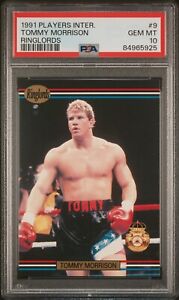 1991 Players International Ringlords #9 Tommy Morrison - PSA 10