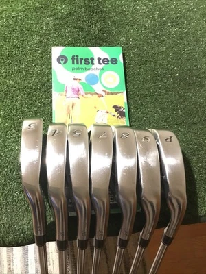 Nickent 3DX Pro J & H Irons Set (3-PW, No 6i) Stiff Rifle Flighted Steel Shafts - Image 1 of 4