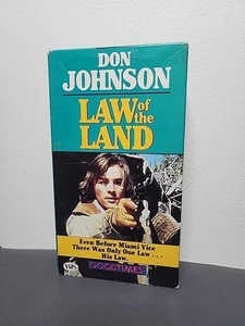 Law of the Land - Don Johnson - VHS - Picture 1 of 3