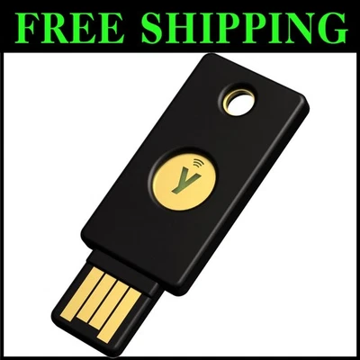 Durable USB & NFC Two-Factor Authentication Key - FIDO Certified Safety Device - Image 1 of 4