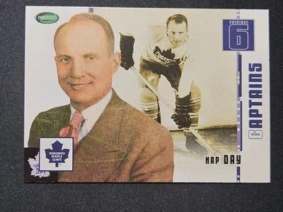 03-04 Parkhurst Original 6 Hap Day 🚨🚨🚨 Toronto Maple Leafs Captains  - Image 1 of 2