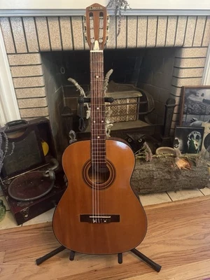 Vintage 1960s Decca DM1-206 MIJ Acoustic Guitar, Restored, Ready-to-Play! - Image 1 of 4