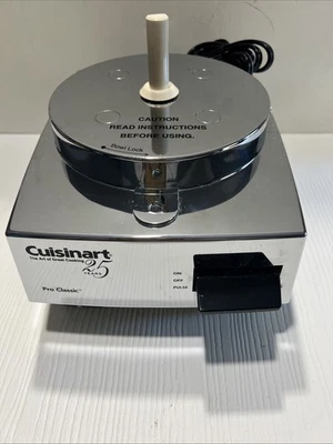 Cuisinart Pro Classic Food Processor DLC-10S | Base Only | Chrome - Image 1 of 4
