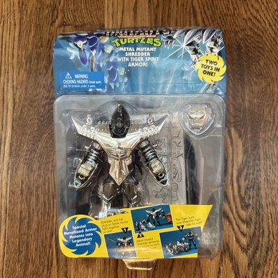 NUEVA Trituradora Playmates TMNT Metal Mutants con Armadura Tiger Spirit EN CAJA 1995 Foto 1 de 4
