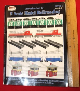 Book - 6 Layouts Introduction To N Scale Scale Model Railroads By Atlas - Picture 1 of 10