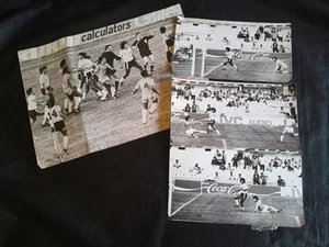 4 Original Pressefotos - Maradona 1980 Gold Cup - Argentinien vs Brasilien & Deutschland - Bild 1 von 7