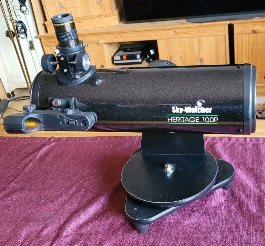 Skywatcher Mini Dobson Teleskop 100/400 Heritage-100P Reisedobson Neuwertig - Bild 1 von 4