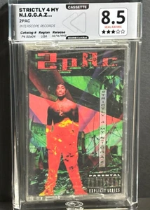 2PAC Strictly 4 My N.I.G.G.A.Z… 1993 TUPAC SHAKUR GRADED U.S. SEALED CASSETTE - Picture 1 of 8
