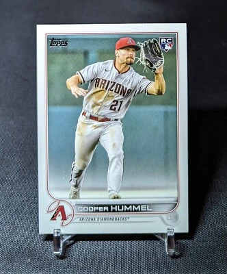Cooper Hummel Rookie Card RC 2022 Topps Update Flagship Baseball US314 Mariners - Image 1 of 2