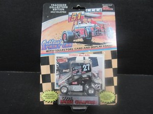 1993 Racing Champions Trackside # 27 Terry McCarl -1/64th sprint - Stock # 645A