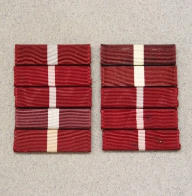 Cintas de buena conducta de la Guardia Costera, lote de 10 (#116) Foto 1 de 3