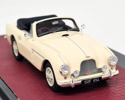 Matrix 1/43 Aston Martin DB2/4 Mk2 DHC Tickford White 1955 Resin Model Car - Image 1 of 4