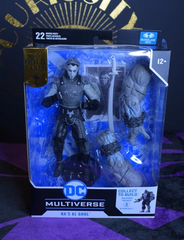 McFarlane Toys DC Multiverse Arkham City Solomon RA’s AL Ghul Gold Label Figure Cover