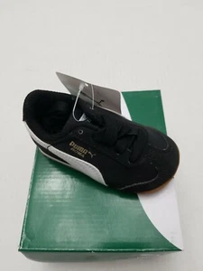 PUMA Roma Basic Black White Toddler Kids Sneakers Tennis Shoes 359842 21 Size 4c - Picture 1 of 9