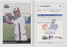 1991 Classic Best Jamestown Expos Domingo Matos #14