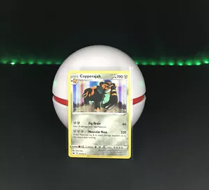 Pokemon Rare Holo Foil Copperajah Card 137/202 Sword Shield Pack Fresh - Picture 1 of 7