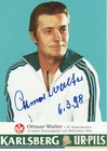 Original Autogramm Ottmar Walter 1998 Mittelstürmer WM Finale 1954 Dt Meister