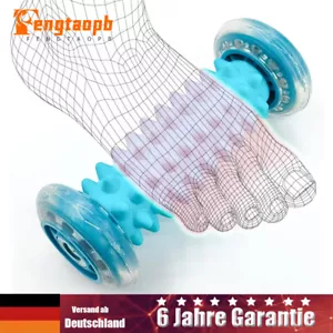 Fußmassagegerät Roller Muskel Roller Fuß Igelball zur Linderung von Muskelkater - Bild 1 von 10