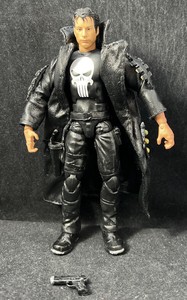 Marvel Legends Toybiz Thomas Jane Punisher Movie Series 6 Nice Loose Complete
