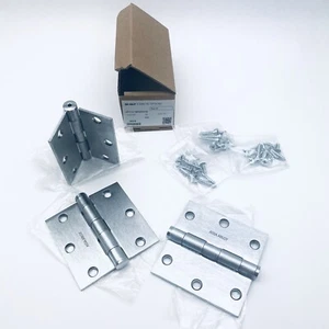 ASSA ABLOY DOOR HINGES McKINNEY MK55319, 3-1/2" X 3-1/2" T27 14 26D ( SET OF 3 ) - Picture 1 of 9