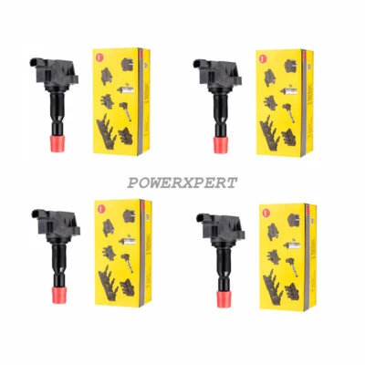 For Honda Fit 1.5L 2007 2008 U5162 30520PWCS01 4 pcs OEM NGK Ignition Coils - Image 1 of 4