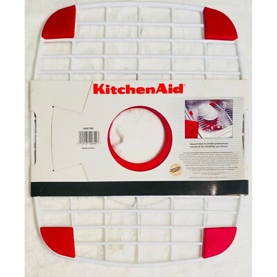 KitchenAid 13”x16” Sink Rack Rare-NEW Heat Resistant Silicone Feet For Draining - Image 1 of 4