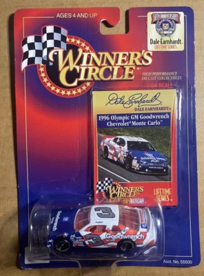 1996 Dale Earnhardt Olympic GM Goodwrench Chevrolet Monte Carlo 1/64 Diecast - Image 1 of 4