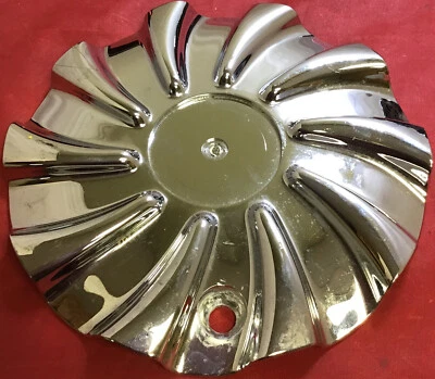 UNA TAPA CENTRAL CROMADA CONCEPT RUEDAS USADAS-171450 11917 Foto 1 de 4