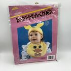Vintage Baby Be A Chick Easter Unlimited Bib & Hat Set. New & Sealed