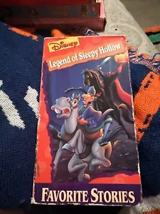 Disneys Favorite Stories - The Legend of Sleepy Hollow (VHS, 1994) - Picture 1 of 1