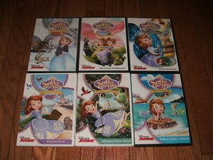 Disney Junior Sofia the First collection of 6 on DVD. Rare set. - Picture 1 of 1