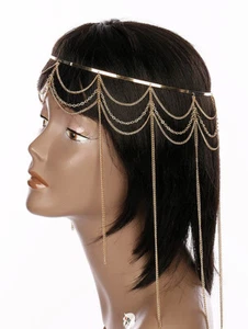 Head Chain Jewelry For Women Wedding Costume Party - Picture 1 of 8