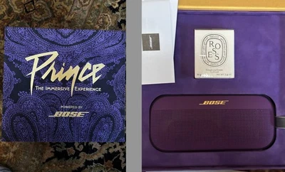  Bose SoundLink Flex:Portable Speaker X Prince purple w/diptyque NEW!COLLECTERS  - Image 1 of 4