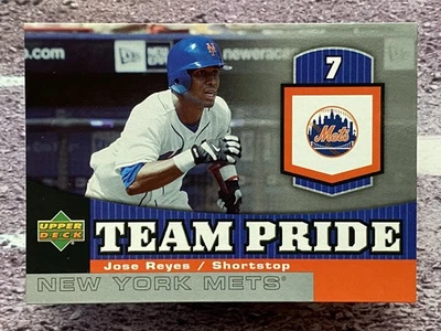 Upper Deck Team Pride Jose Reyes 2006 #TP-JR New York Mets Foto 1 de 2