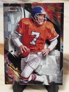 2024 Topps Finest - John Elway #115 - Uncommon HOF - Denver Broncos - Picture 1 of 2