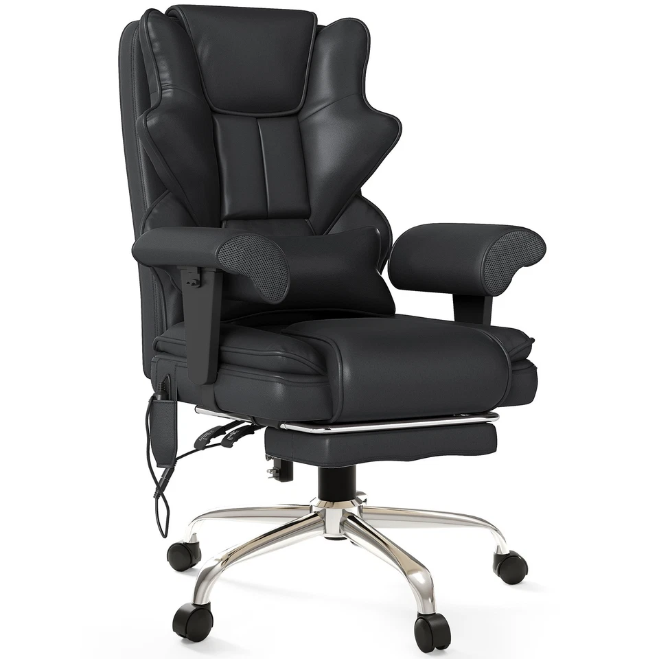 7-Point Massage & Heat Office Chair - High Back Executive Ergonomic Chair - Image 1 of 1