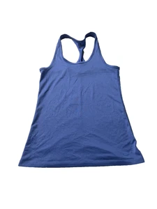 Nike Tank Top Damen klein blau Dri-FIT Racerback leichtes sportliches Fitnessstudio Shirt - Bild 1 von 5