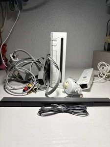Consola Nintendo Wii Paquete Controlador Gamecube RVL-001 Probado Muy Limpio - Imagen 1 de 16