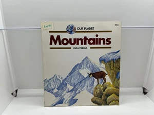 Mountains by Zuza Vrbová 1990 SC VTG Educational Book Nature Science - Bild 1 von 12