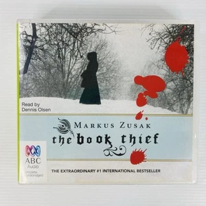 The Book Thief 12 CD Audiobook Markus Zusak Read by Dennis Olsen - Foto 1 di 9
