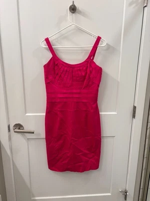 Vestido lápiz plisado sin mangas Calvin Klein talla 6 hasta la rodilla Foto 1 de 4