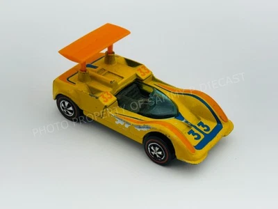 Hot Wheels Redline WINNIPEG Yellow Enamel All Caps Flying Colors Very Nice !! - Image 1 of 4