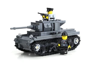 Battle Bricks Deluxe German WW2 Panzer Tank Made With Real LEGO® Bricks NEW - Picture 1 of 4
