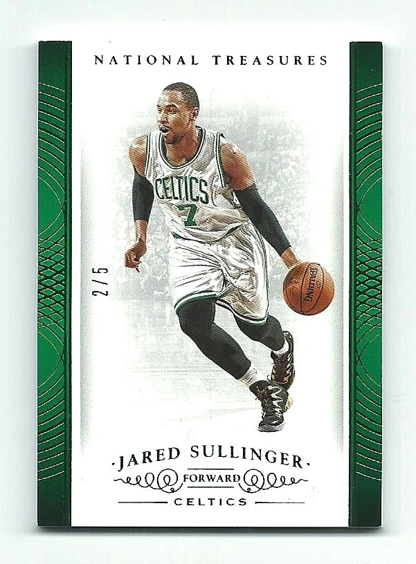Jared Sullinger Boston Celtics 2014-15 National Treasures Emerald Card 2/5 - Image 1 of 1
