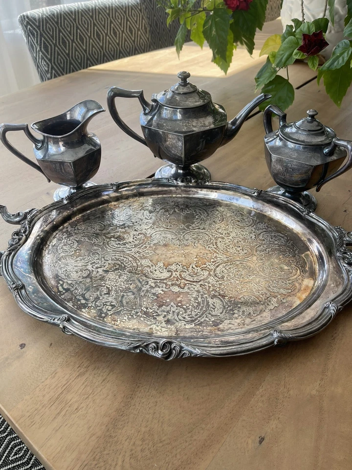 Lote de itens banhados a prata Amston EPC 1624 e P.S.Co 2966 - Imagem 1 de 4