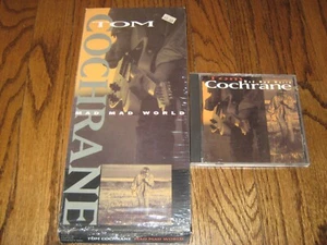 Tom Cochrane Mad Mad World Longbox and Original cd!-Rare! Life is a Highway - Picture 1 of 4