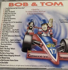 **MINT** Bob and Tom Q95 Radio Show FIND MY KEYS AND WE'LL DRIVE OUT Comedy CD - Picture 1 of 1