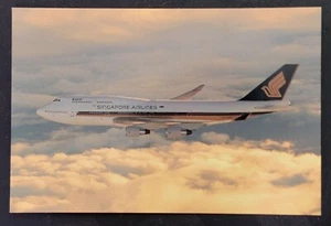 SINGAPORE AIRLINES - POSTKARTEN LOT (4 KARTEN) - UNDATIERT - AIRLINE AUSGABE - Bild 1 von 8