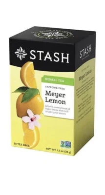 Stash Tea Herbal Tea-Meyer Limón 20 bolsas. Foto 1 de 2