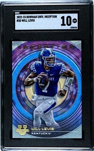 2022 Bowman U Inception #20 Will Levis Rookie SGC 10 GEM MINT - Picture 1 of 2